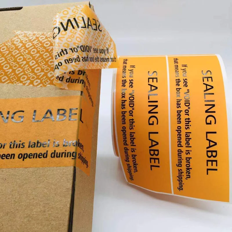 Candle Warning Label - 90pcs Warranty Protection Sticker ( 80X30MM