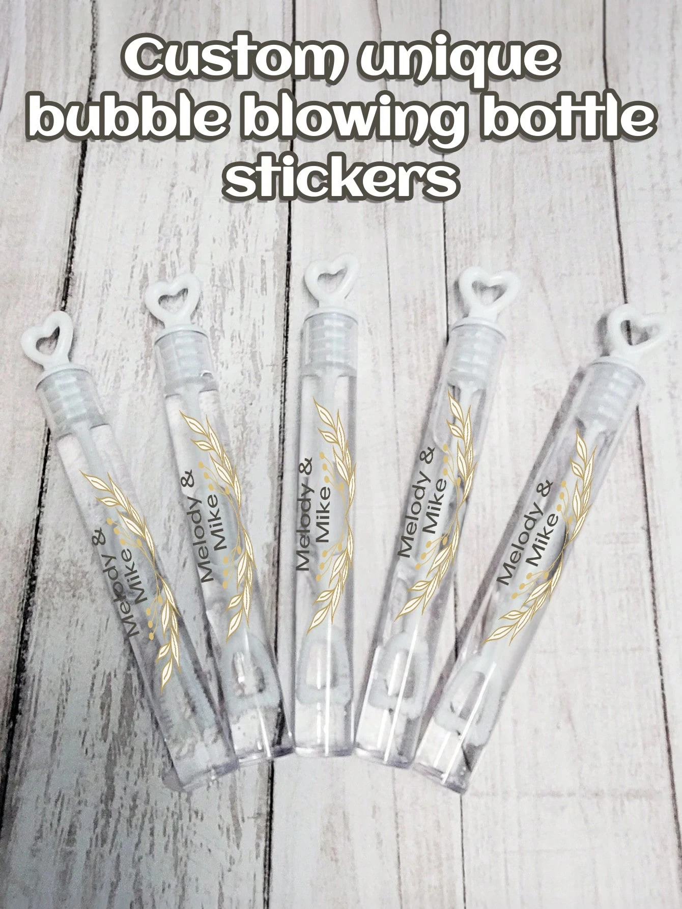 Wedding Bubble Tube Labels Per - Candle Warning Label บทวิจารณ์และราคา