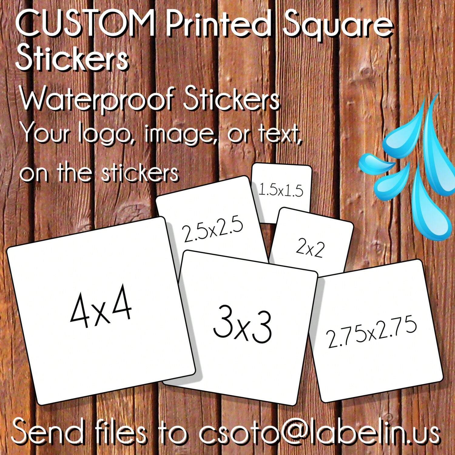 Custom stickers 4-8 cm persona - Candle Warning Label บทวิจารณ์และราคา