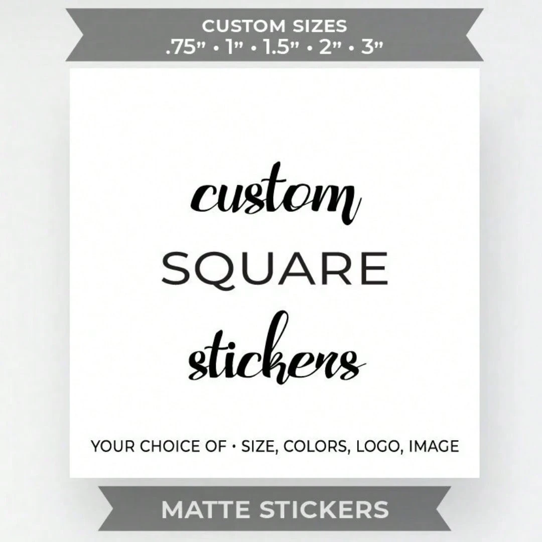 Custom stickers 4-8 cm persona - Candle Warning Label บทวิจารณ์และราคา