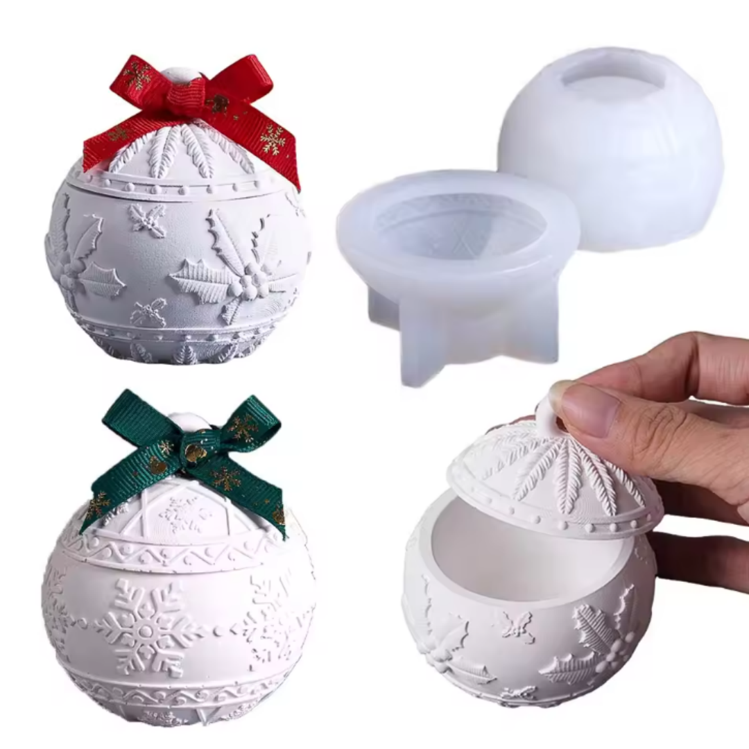 Christmas Round Ball Candle Ja - Candle Making Kit Xmas บทวิจารณ์และราคา
