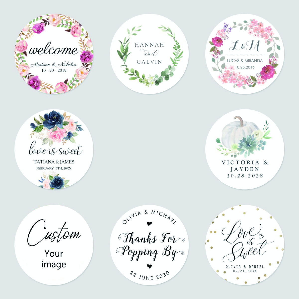96 Pcs Personalized Round Circ - Candle Warning Label บทวิจารณ์และราคา