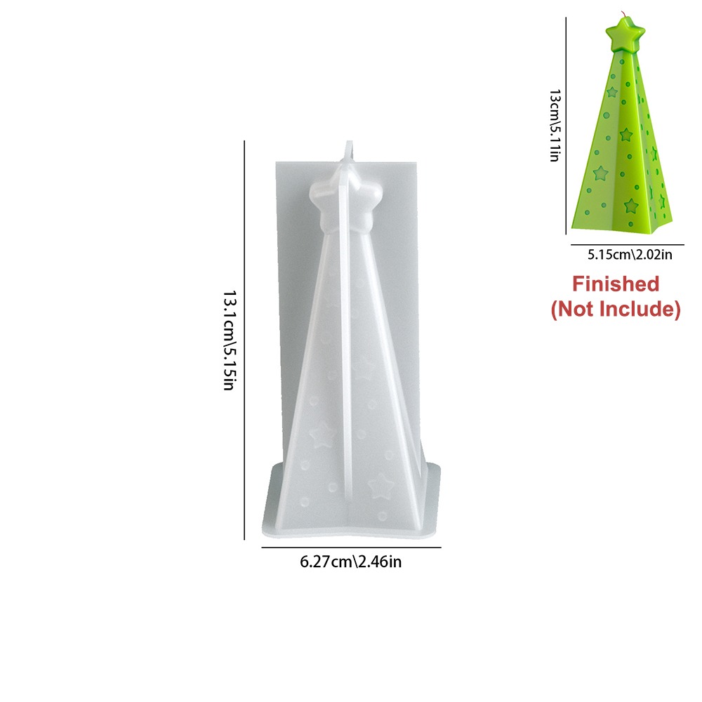 Silicone Christmas Cone Candle - Candle Making Kit Xmas บทวิจารณ์และราคา