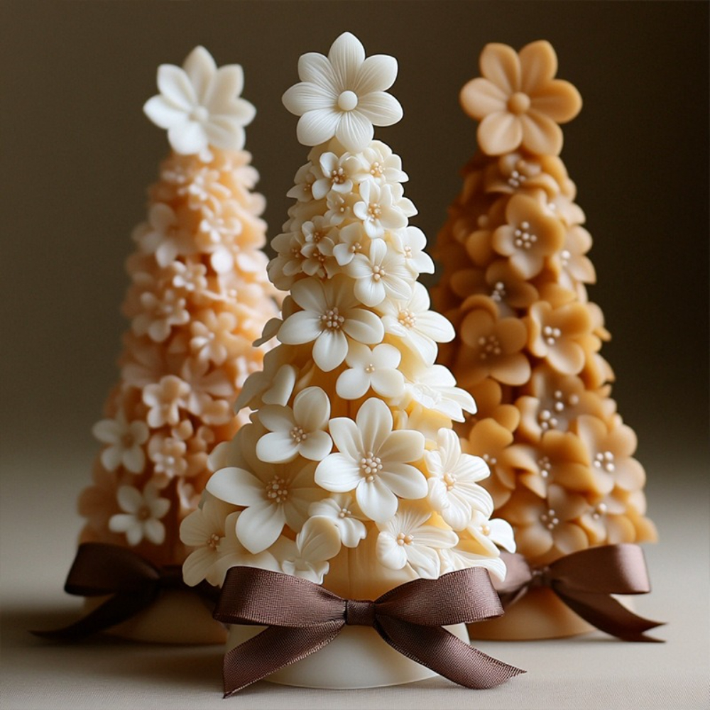 New Rose Christmas Tree Candle - Candle Making Kit Xmas บทวิจารณ์และราคา