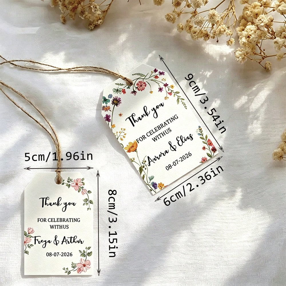 Customized Gift Tags Personali - Candle Warning Label บทวิจารณ์และราคา