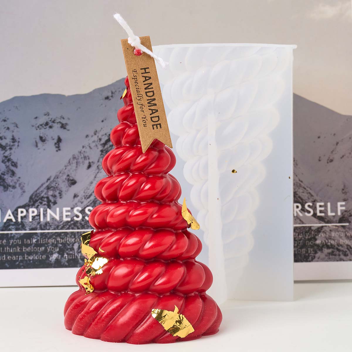 3D Hemps Rope Christmas Tree S - Candle Making Kit Xmas บทวิจารณ์และราคา
