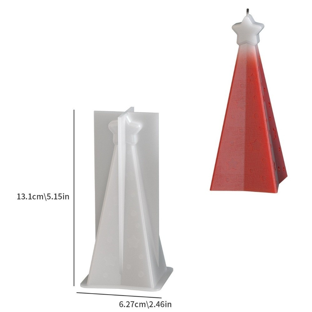 New Silicone Christmas Cone Ca - Candle Making Kit Xmas บทวิจารณ์และราคา
