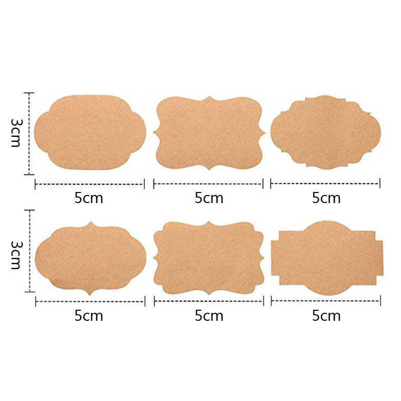 250Pcs Kraft Stickers Paper La - Candle Warning Label บทวิจารณ์และราคา