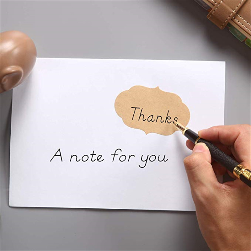 250Pcs Kraft Stickers Paper La - Candle Warning Label บทวิจารณ์และราคา