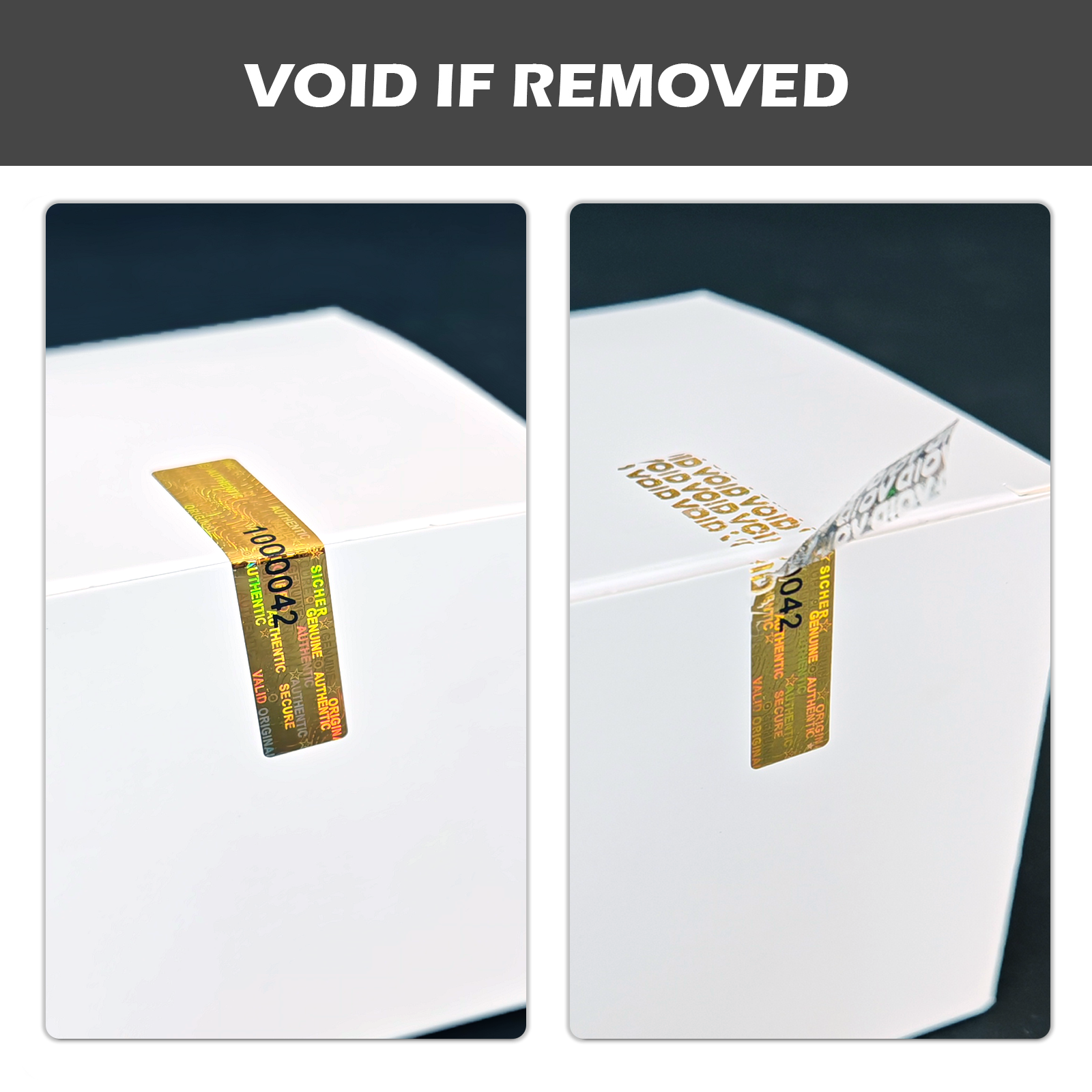 Holographic Warranty Void Labe - Candle Warning Label บทวิจารณ์และราคา