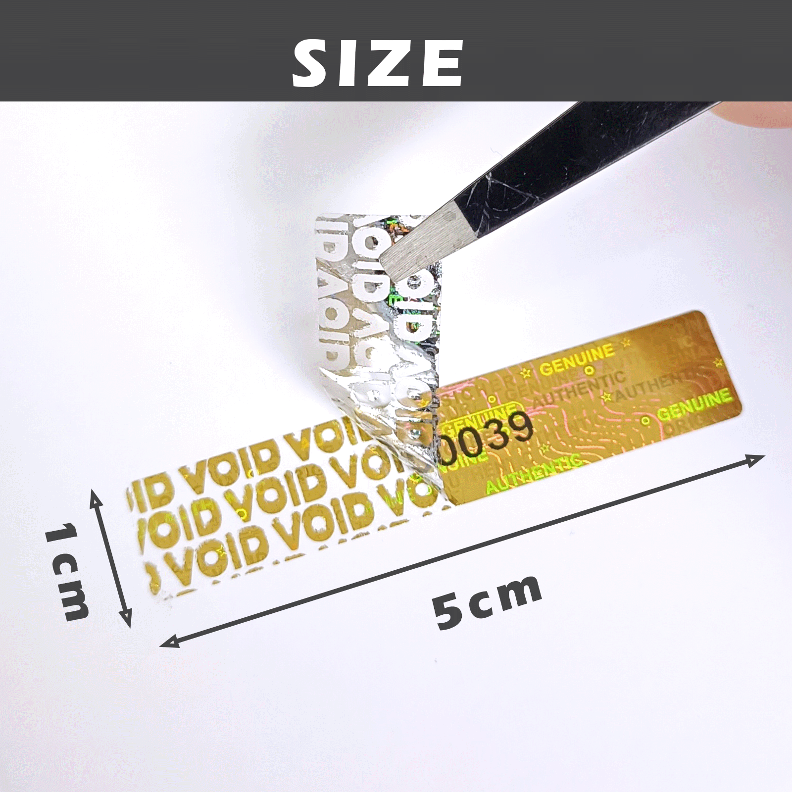 Holographic Warranty Void Labe - Candle Warning Label บทวิจารณ์และราคา
