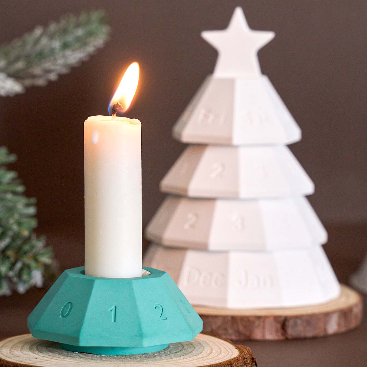 Calendar Stack Em Up Christmas - Candle Making Kit Xmas บทวิจารณ์และราคา