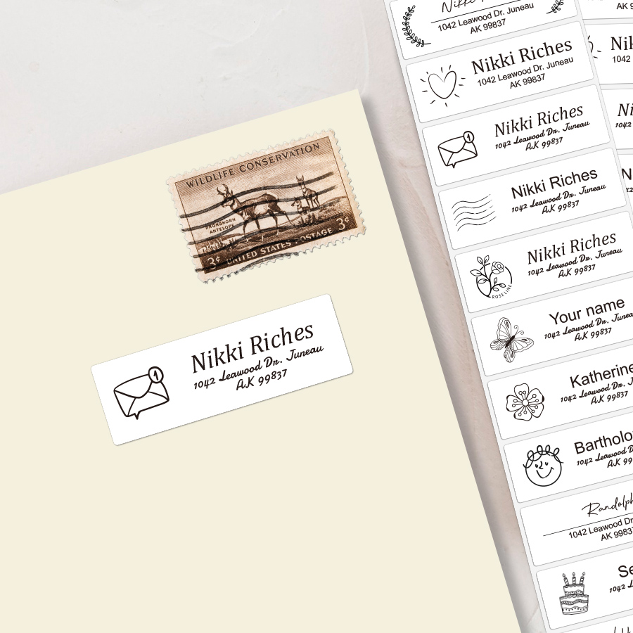 Custom Address Stickers for Bu - Candle Warning Label บทวิจารณ์และราคา