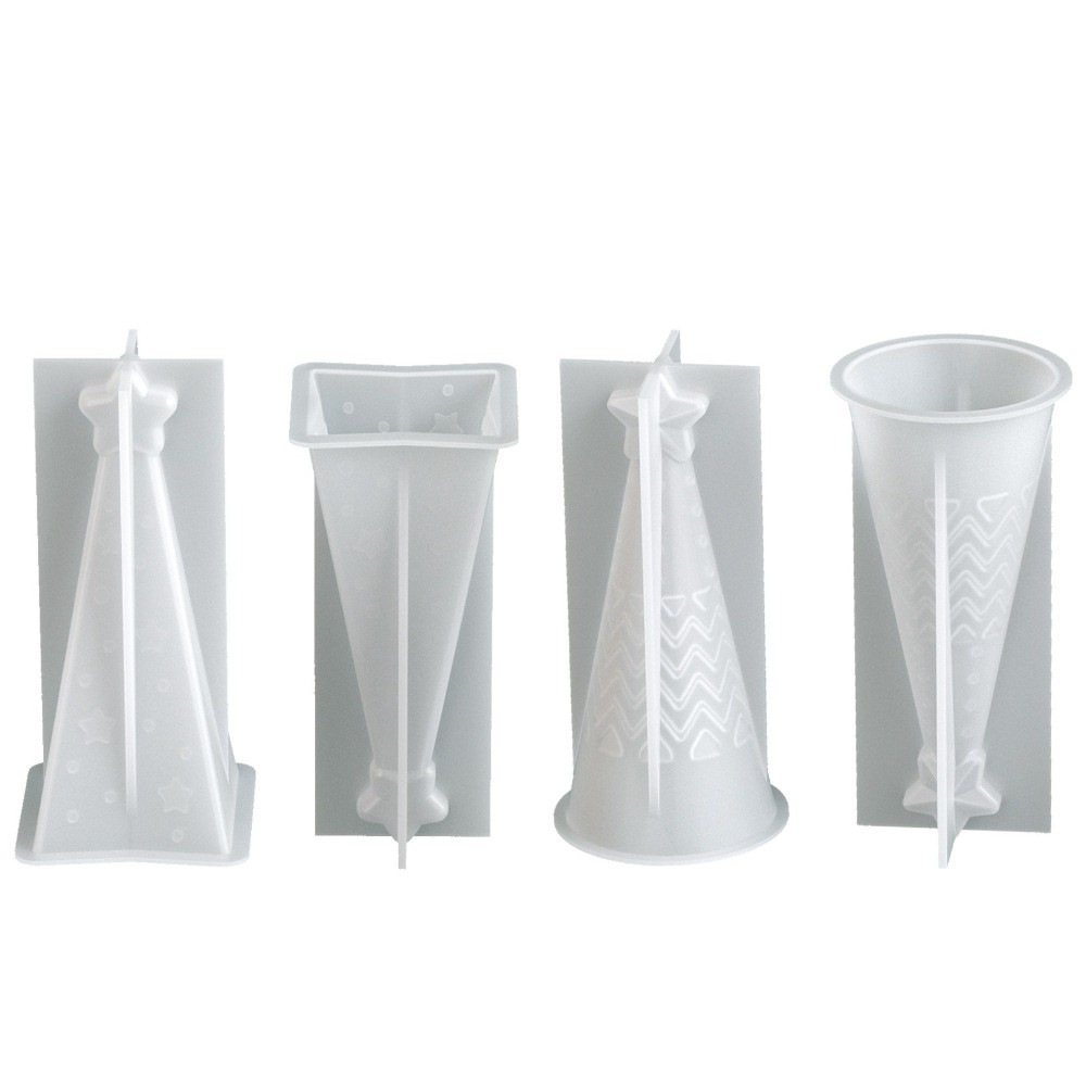 Silicone Christmas Cone Candle - Candle Making Kit Xmas บทวิจารณ์และราคา